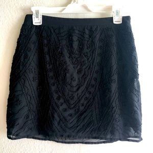 Beaded Mini Skirt